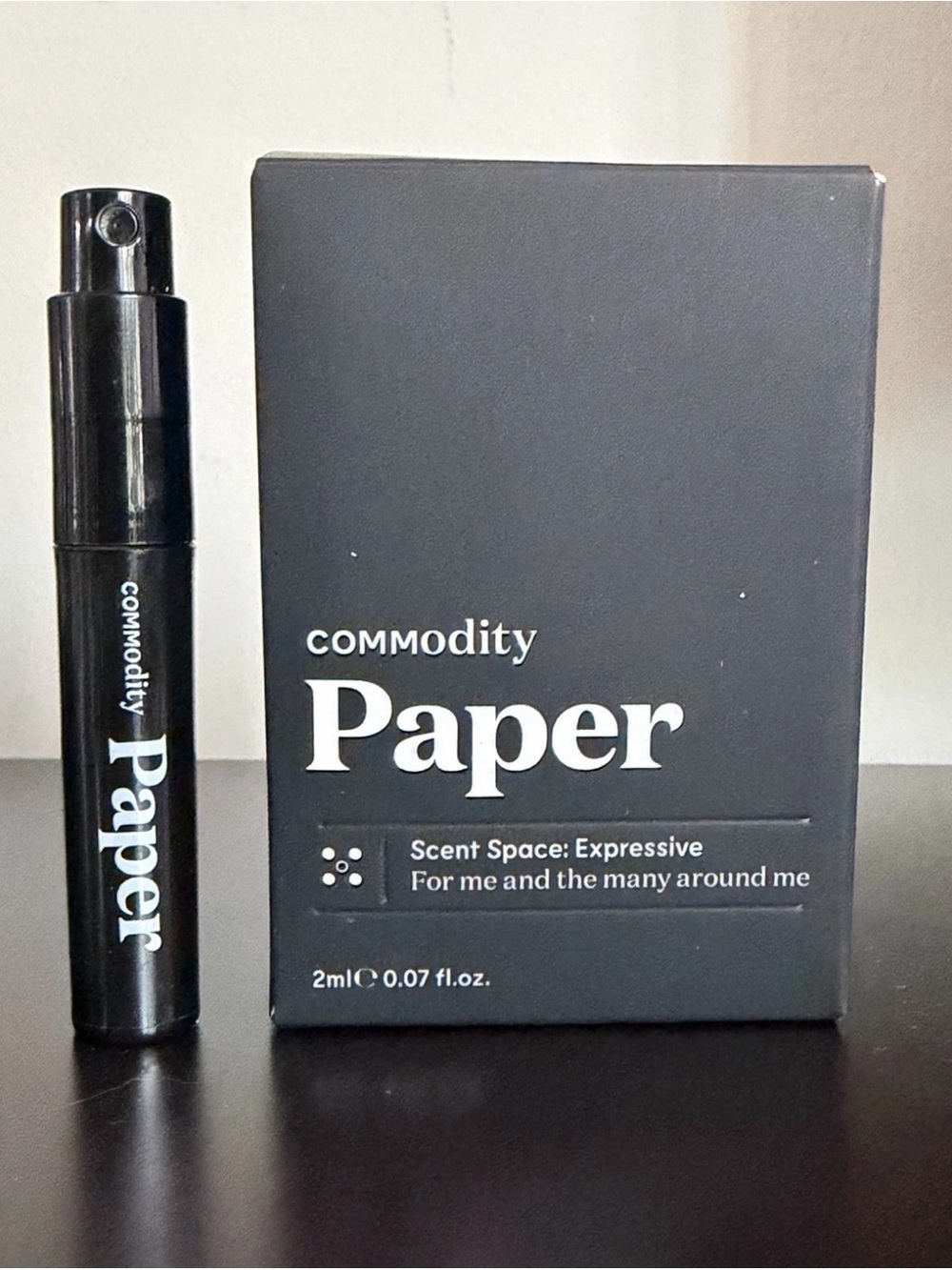 Commodity Paper Scent Space : Expressive Spray 2ml ℮ 0.07 fl oz NEW IN BOX
